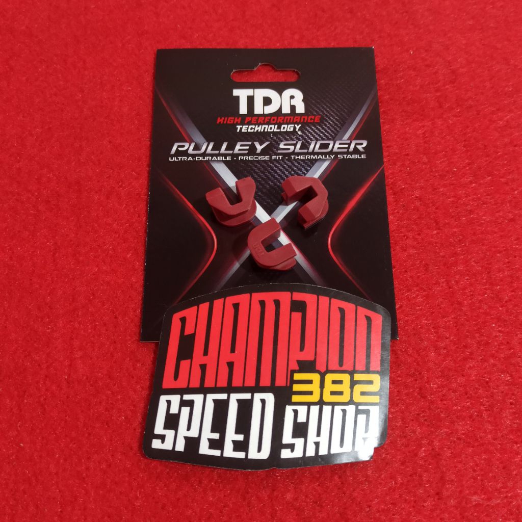 Slider สไลด์ชิ้นยางรอก CVT TDR Racing Vespa Sprint 150 3V I-รับ Vespa Primavera 150 3V I-รับ Vespa L