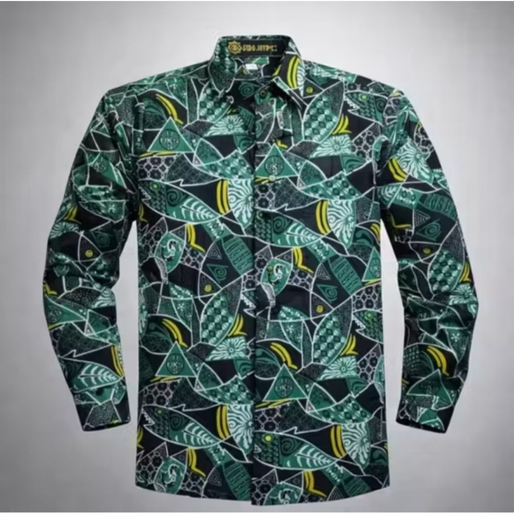 SIDOARJO ELEMENTARY SCHOOL UNIFORM BATIK แขนยาว/ UKS SIDOARJO SCHOOL UNIFORM