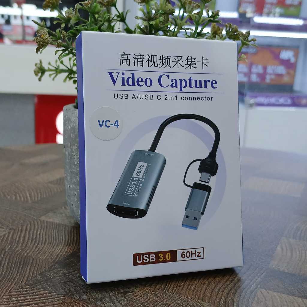 EZCAP HDMI CAPTURE VC-4 USB 3.0 + TYPE-C