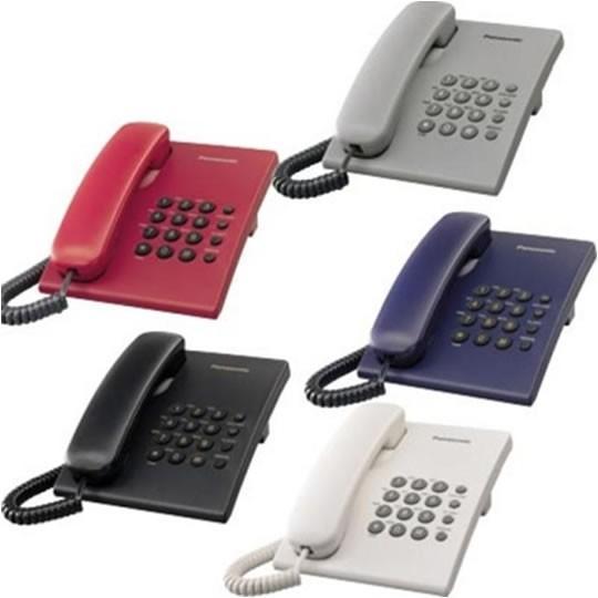 PANASONIC KX-TS 500 MX โทรศัพท์บ้าน KXTS500 MX โทรศัพท์แบบมีสาย