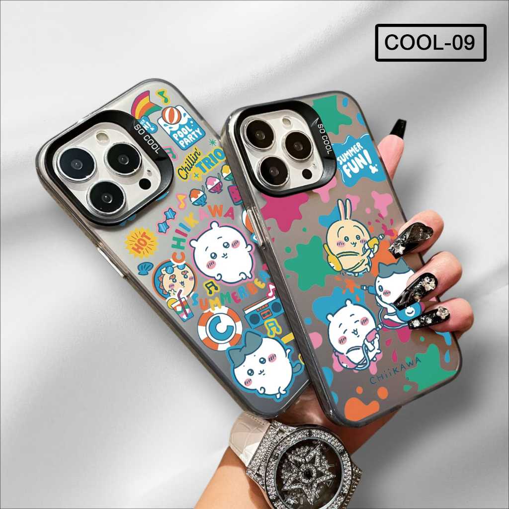 Vivo Y31D Vivo Y31D Pro Vivo T5 5G เคสภาพโฮโลแกรม Chikawa Summer Fun COOL-09