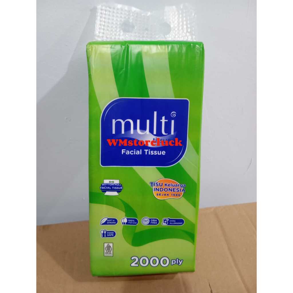 TISSUE multi bottom pull Facial TISSUE 2000ply/MULTI แขวนหน้า TISSUE 2000 PLY