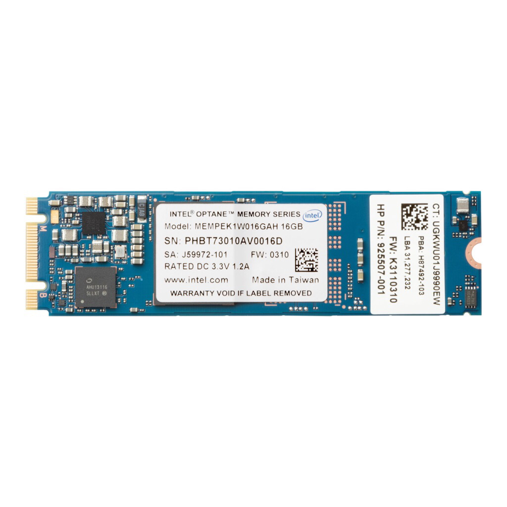 SSD Nvme optane 16GB fw Openwrt