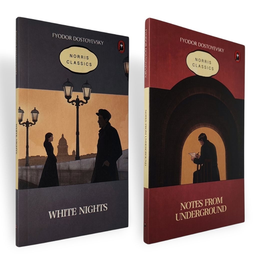แพ็คเกจ 2 ENGLISH NOVELS CLASSIC WHITE NIGHT & NOTES จาก UNDERGROUND โดย FYODOR DTOYEVSKY