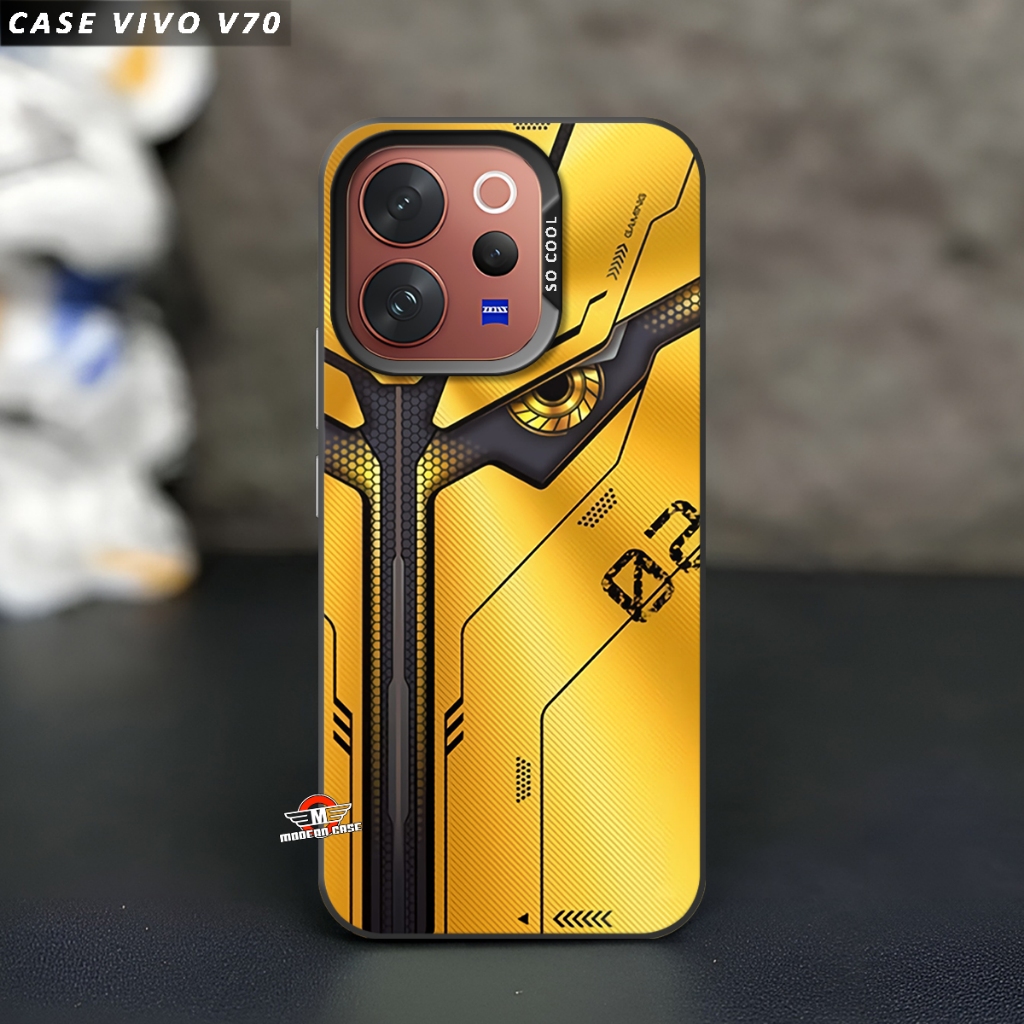 Softcase ปลอก IMD สีดํา Vivo V70 V60 V50 V5O Lite กรณี HP ซิลิโคนโฮโลแกรมฝาครอบกล้องล่าสุด 2026