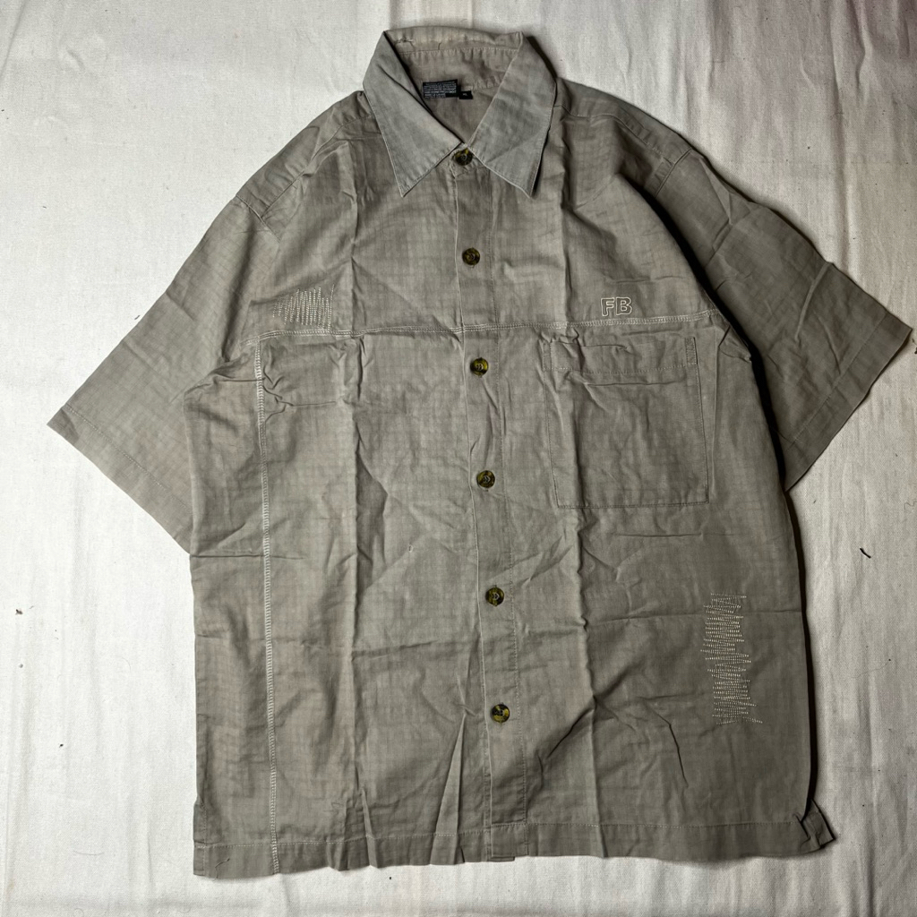 KEMEJA VINTAGE HIP HOP FUBU Shirt - เสื้อโอเวอร์ไซส์