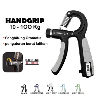 ALAT OLAHRAGA OTOT TANGAN HAND GRIP/HANDGRIP ADJUSTABLE 10-100KG