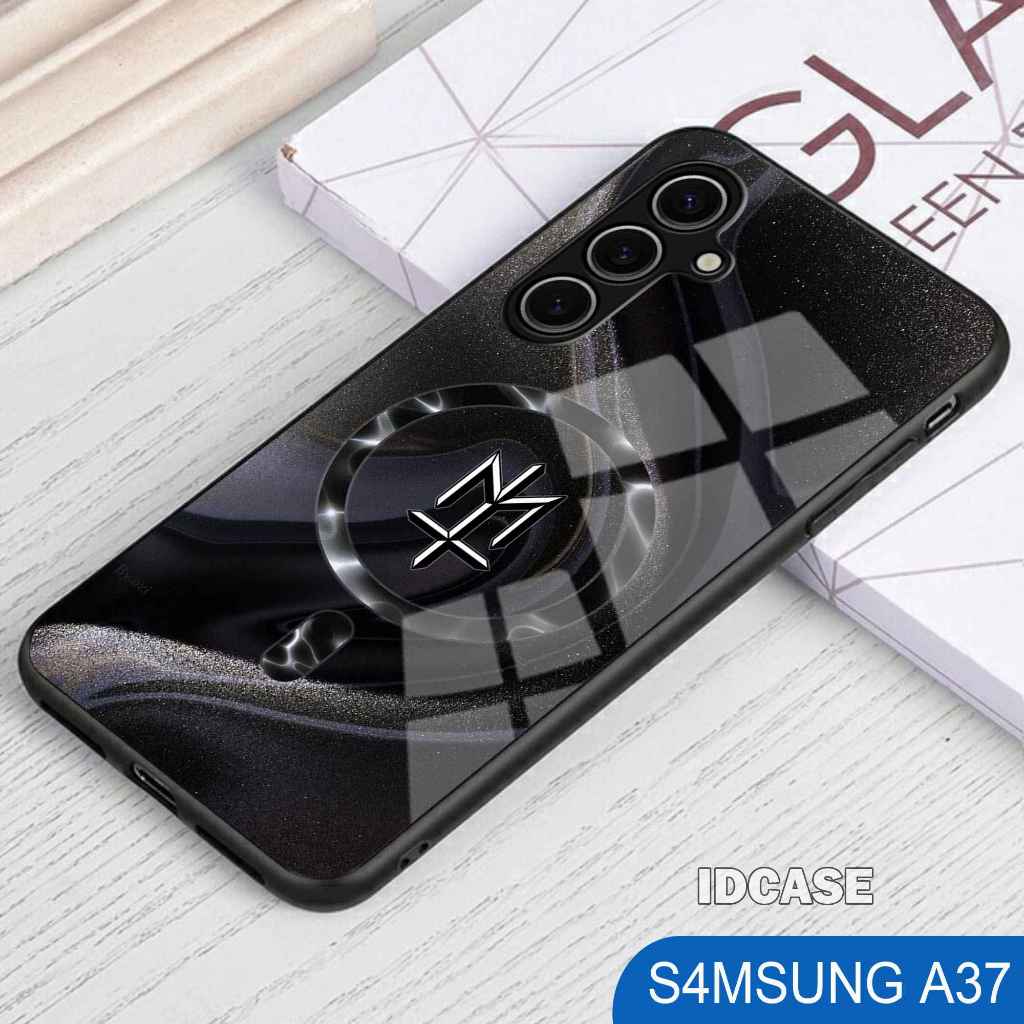 HP Samsung A37 Glitter Glass Softcase - เคสโทรศัพท์ Samsung A37 - K95