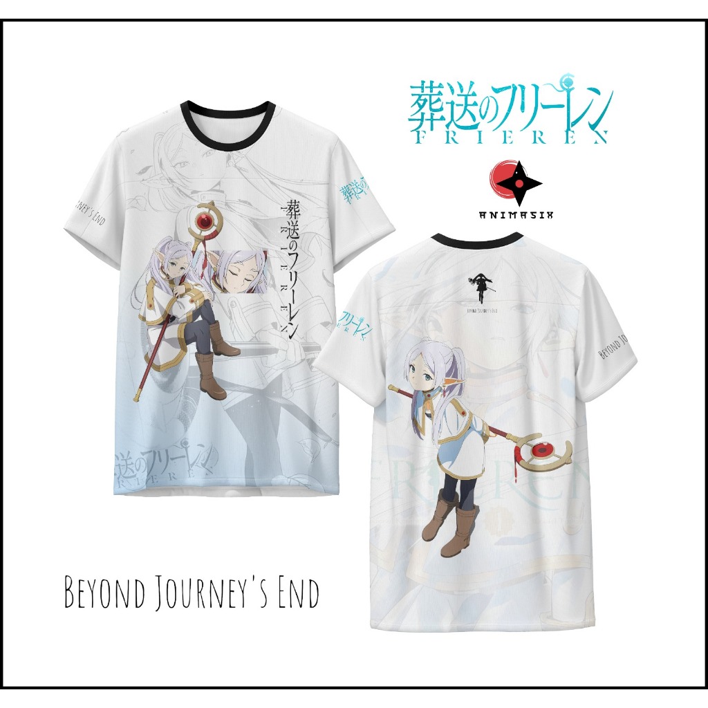 ANIMATIONX - SOUSOU NO FRIEREN Frieren Fern Beyond Journey End เสื้อยืดผู้ใหญ่