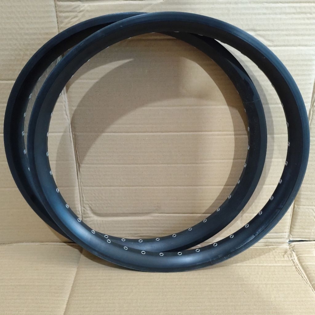 Bmx ขอบ 20 36H โลหะผสม สีดํา 2 ชิ้น