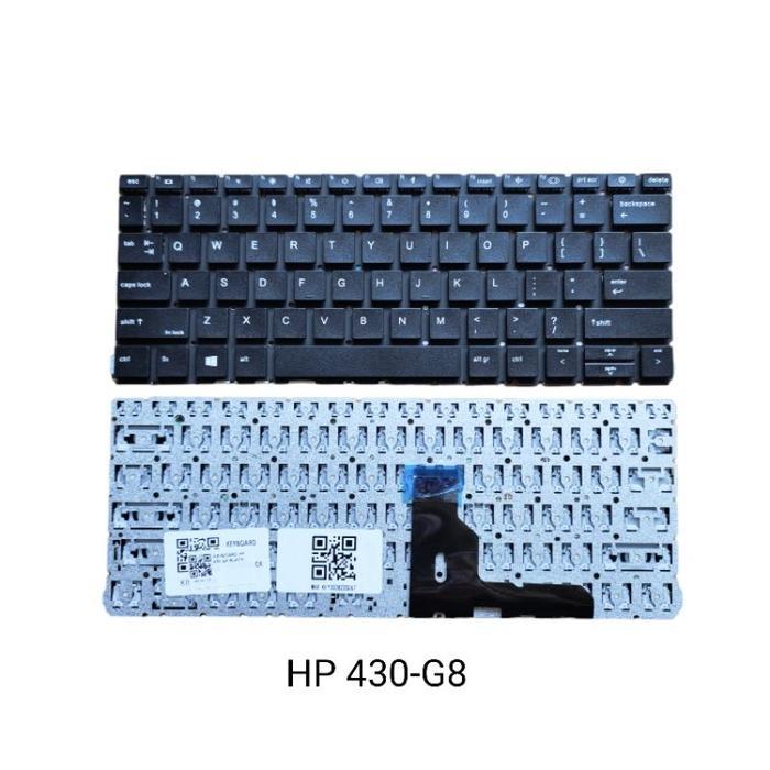คีย์บอร์ดแบ็คไลท์ HP Probook 430 G8 435 G8 430-G8 435-G8 435 G7 - ไม่มีแบ็คไลท์