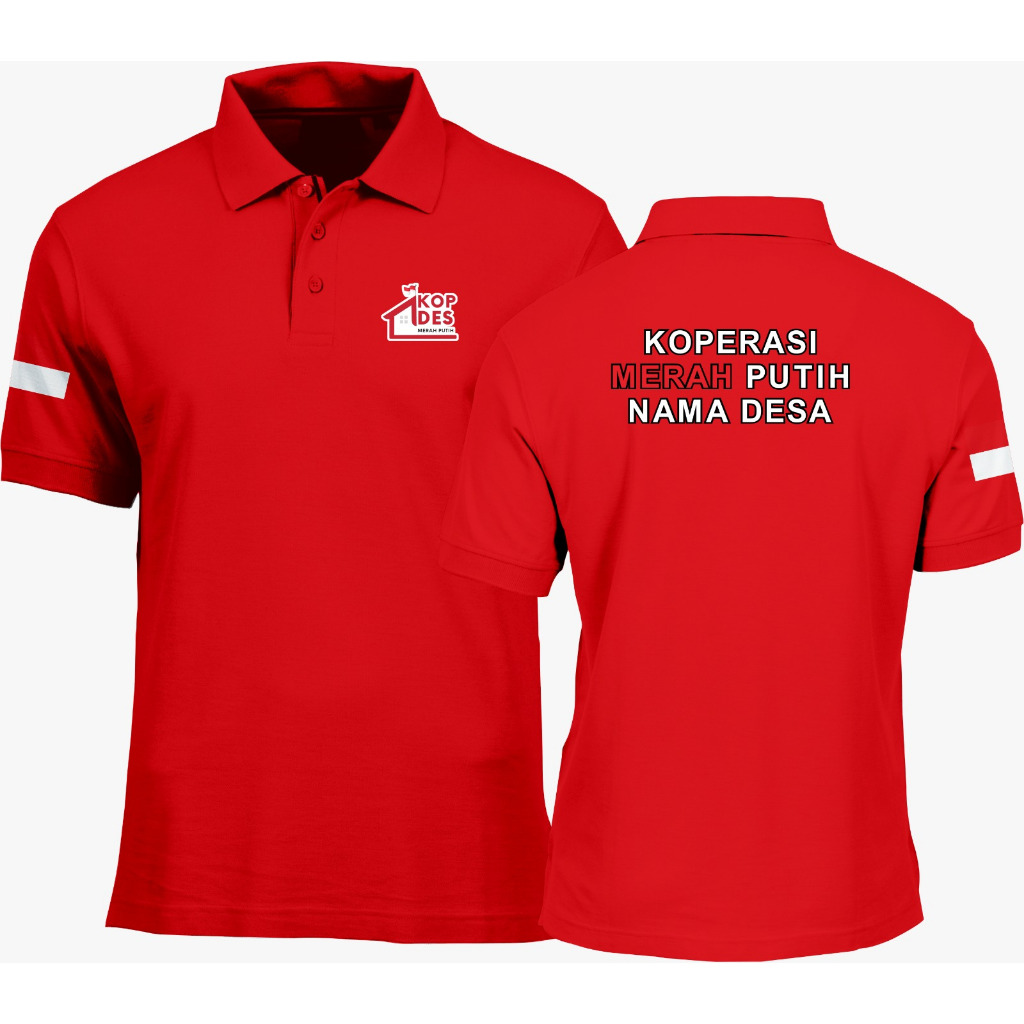 VILLAGE COOPERATIVE KOPDE UNIFORM COLLAR - VILLAGE COOPERATIVE COLLAR POLO - VILLAGE COOPERATIVE COL