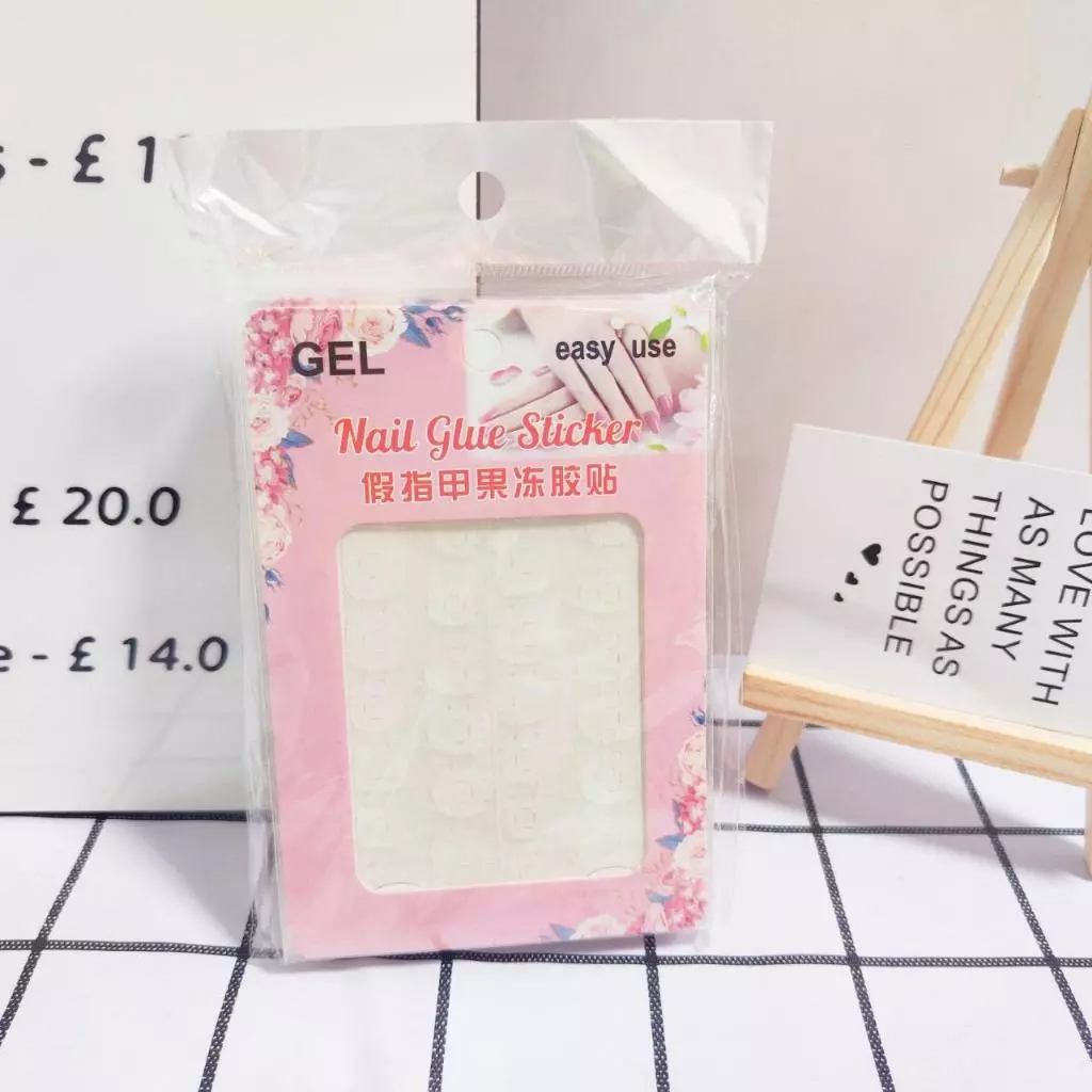 DOUBLE TAPE GEL FALSE NAIL GLUE / NAIL GLUE GEL 24PASTE