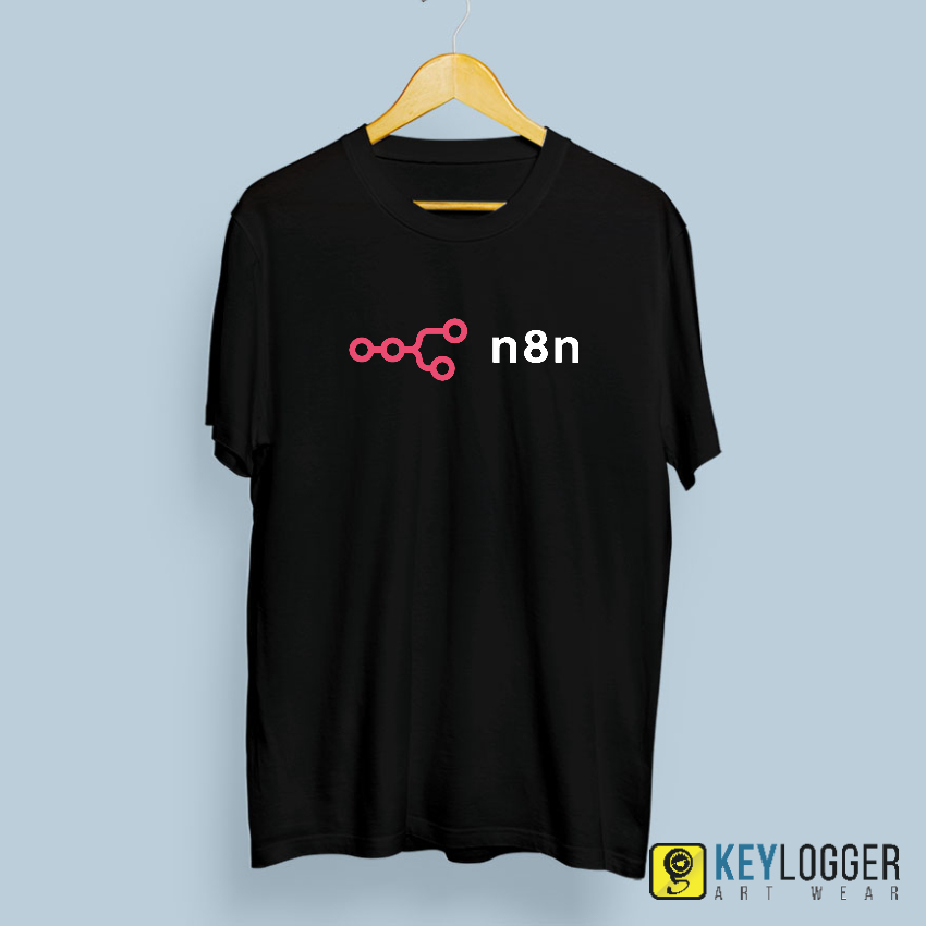 เสื้อยืดผู้ชายพร้อม n8n Text Programmer it -184
