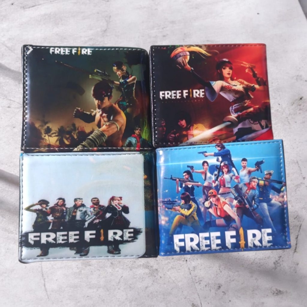 FREEFIRE CHARACTER CHILDRENS WALLET