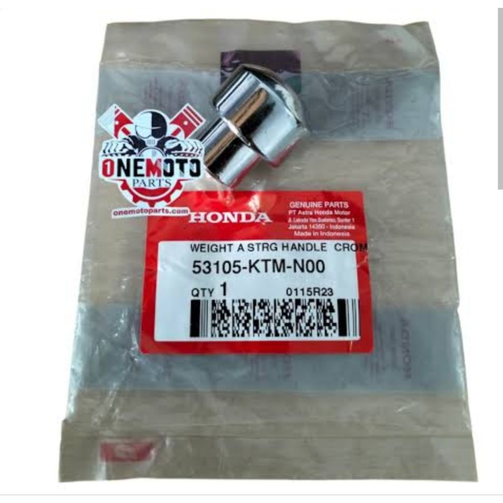 63105 KTm N00 HGP AHM 100% STEERING STEEL SUPRA 125 CHROME 53105KTM N00