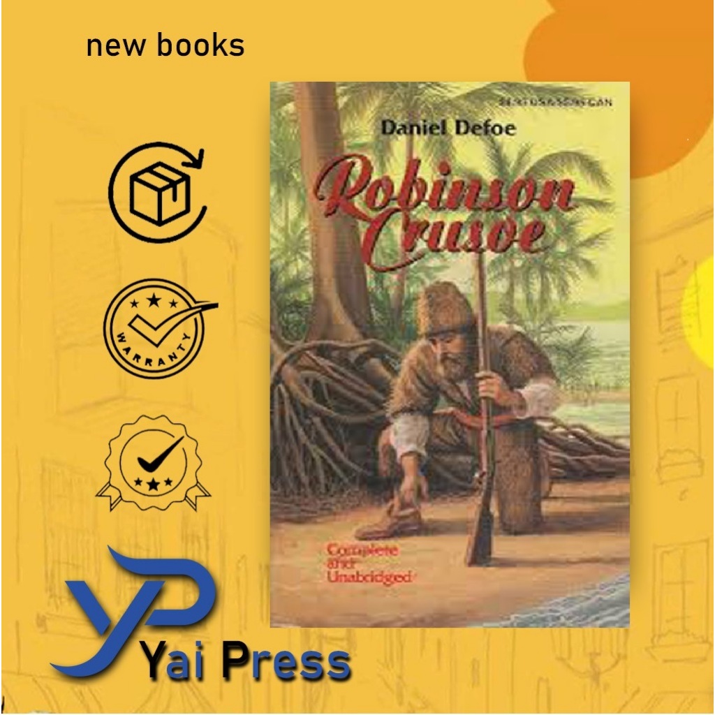 Robinson Crusoe โดย Daniel Defoe
