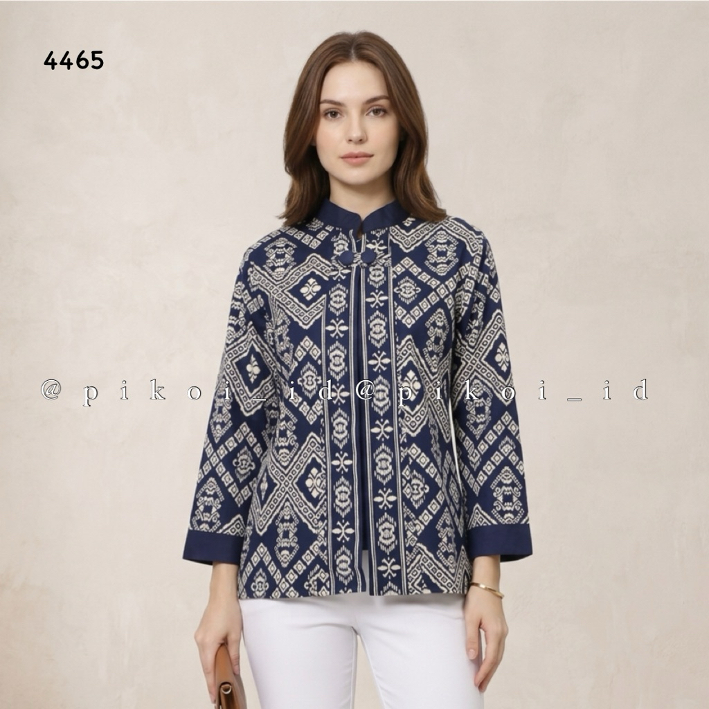 พิโคอิid | เสื้อบาติกสตรีแขนบอลลูน /