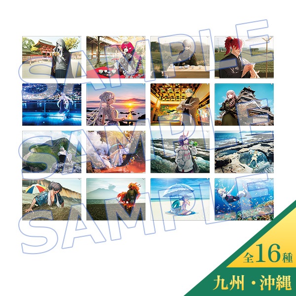 Fate Grand Order FGO Over Same Sky Kyushu Okinawa A4 Clearfile ไฟล์ใส Baobhan Sith Arjuna Alter Juna