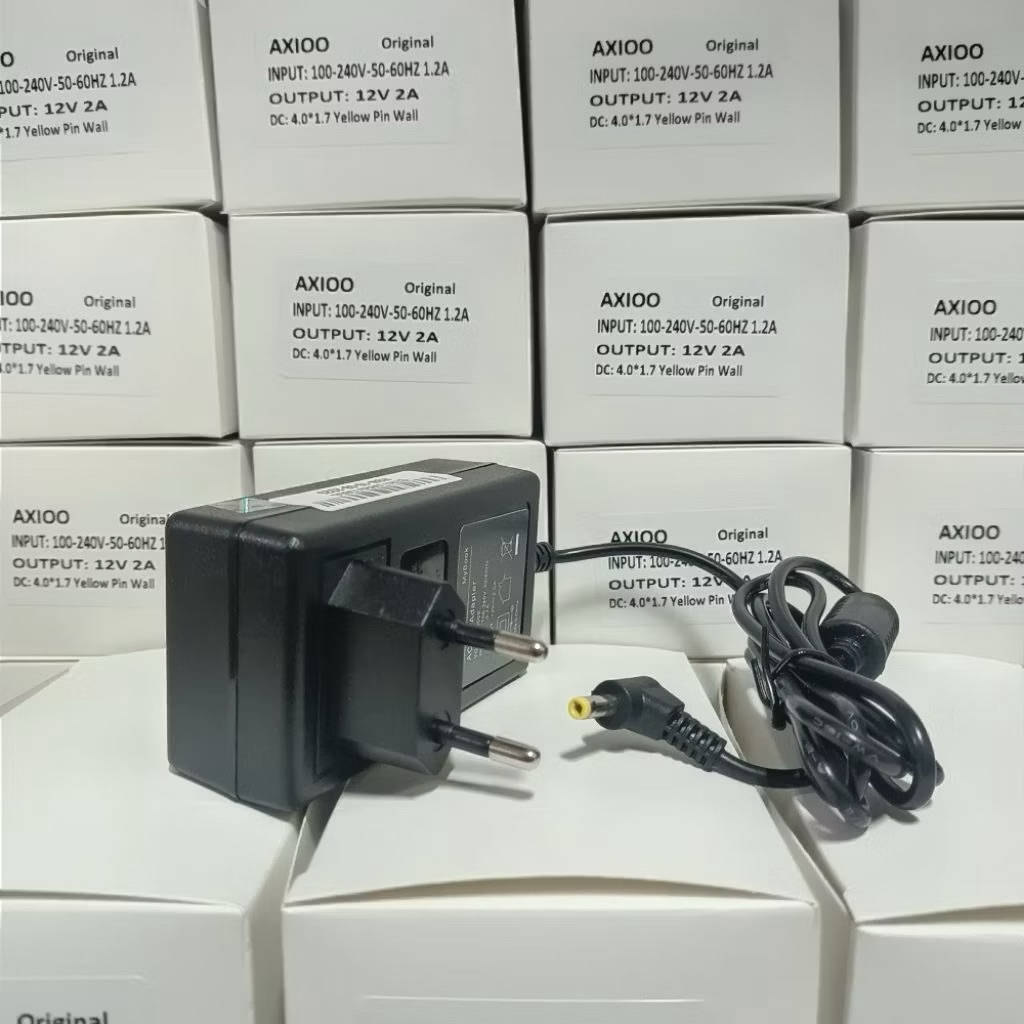 Axioo Hype 1 Hype 10 12V 2A 24W Dc 4.0*1.35mm 4017 YQ อะแดปเตอร์ชาร์จ1202000อีเสียบปลั๊ก