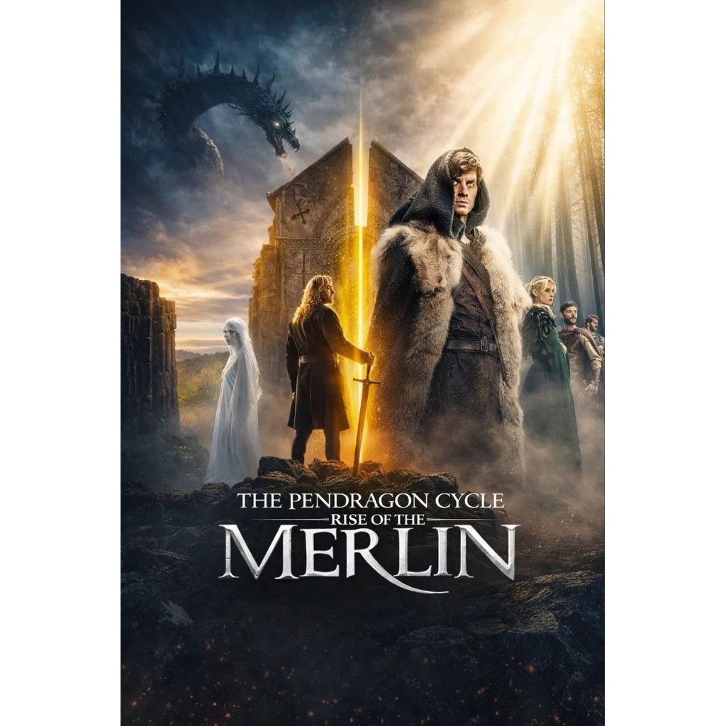 DVD PENDRAGON CYCLE RISE OF THE MERLIN (2026) 2 แผ่น SBARAT
