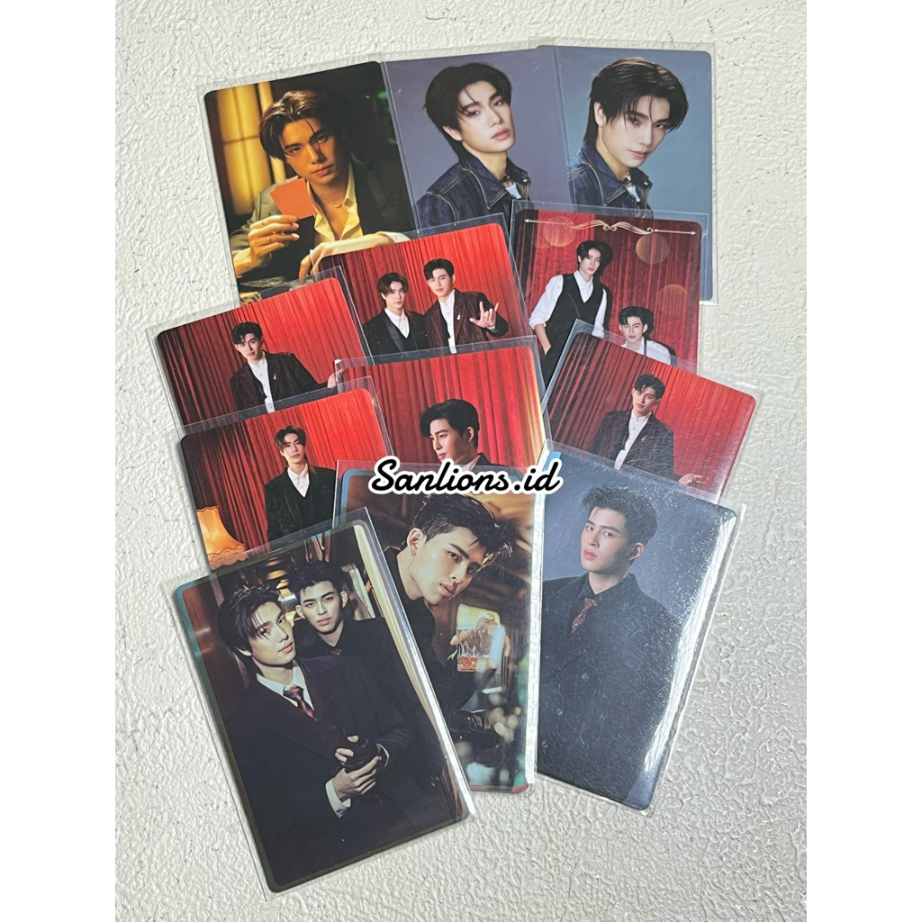 Pondphwin official photocard / การ์ดสะสม บ่อ naravit และ phuwin tang ggmtv