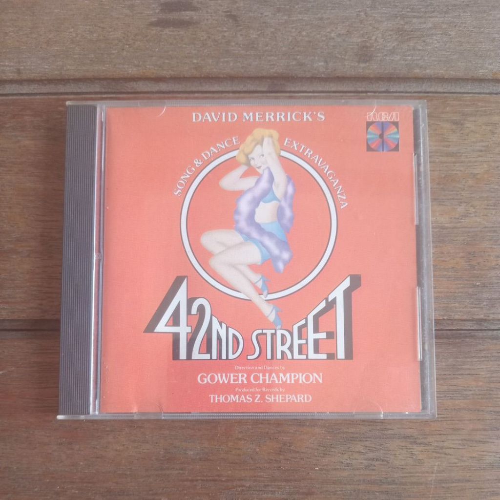 CD Import David Merricks 42nd Street Song & Dance Extravica/1980 rca บันทึกเรียบ