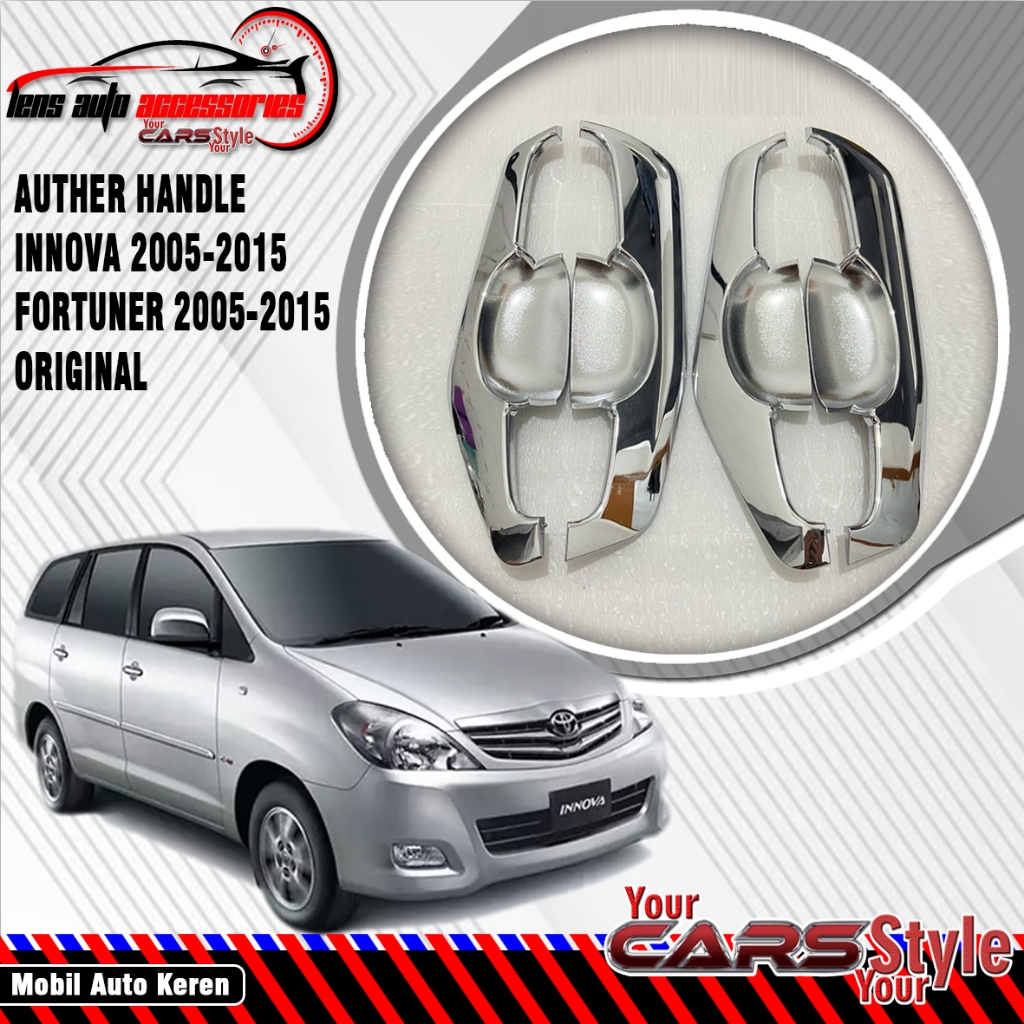 OUTHER INNOVA GRAND 2012 - 2015 CHROME / HANDLE HOUSING FORTUNER 2005-2015 CHROME - OUTHER FORTUNER 