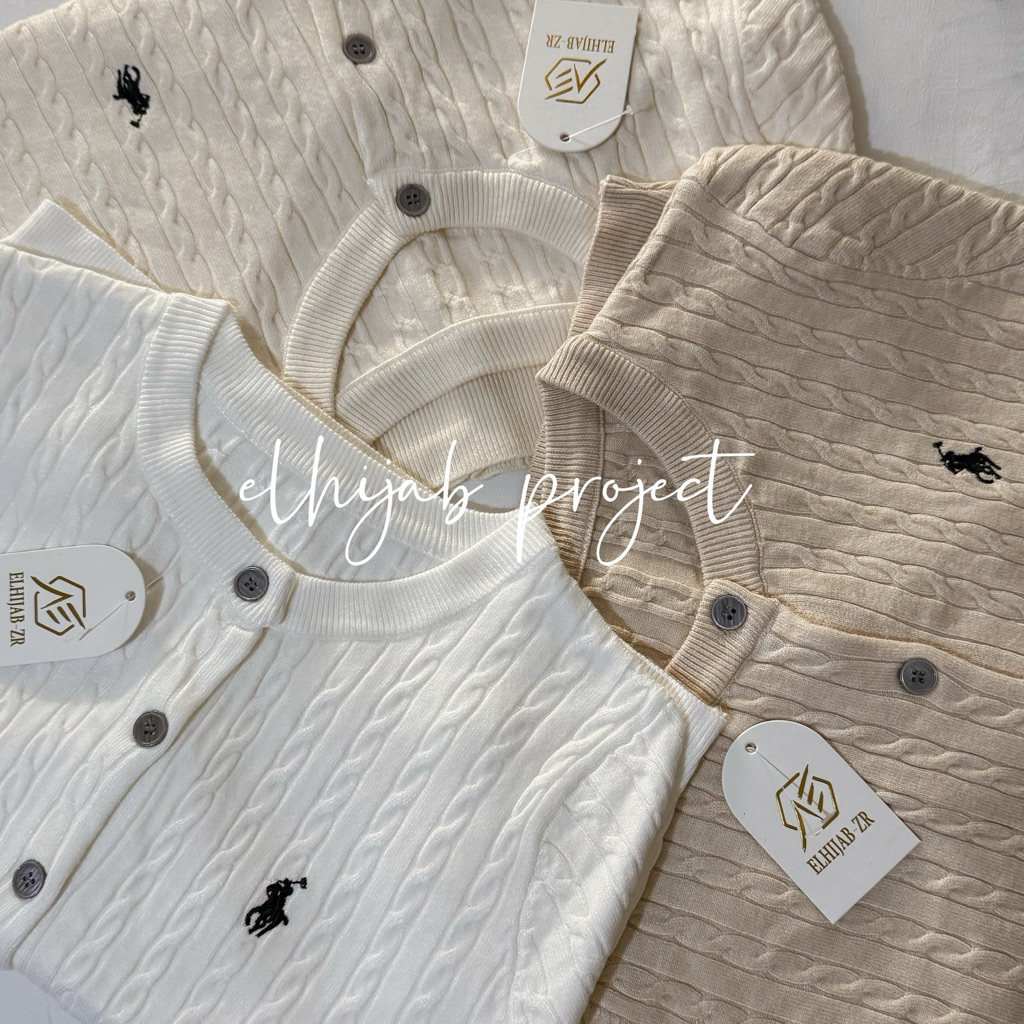 [PREMIUM] Hyeri cardi pol* สไตล์เกาหลี// งานปัก Cardi pol*