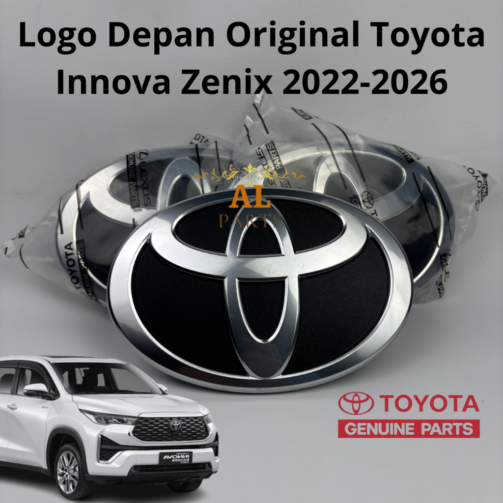 สัญลักษณ์โลโก้ด้านหน้าต้นฉบับสําหรับ Toyota Innova Zenix 2022 2023 2024 2025 2026 รหัสส่วน 75312-VT0