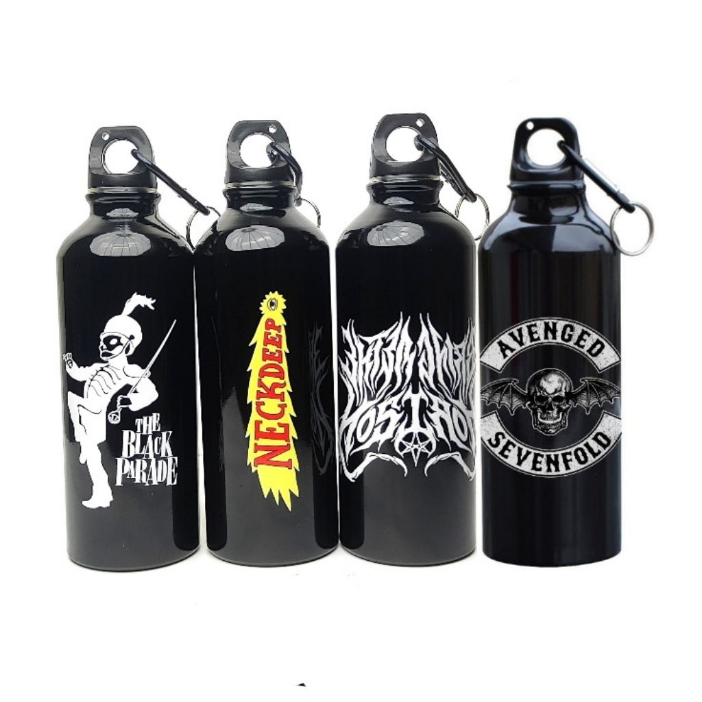 Tumbler carbiner band bmth - สายขวดดื่ม neckdeep - แก้วน้ํา skena bmth