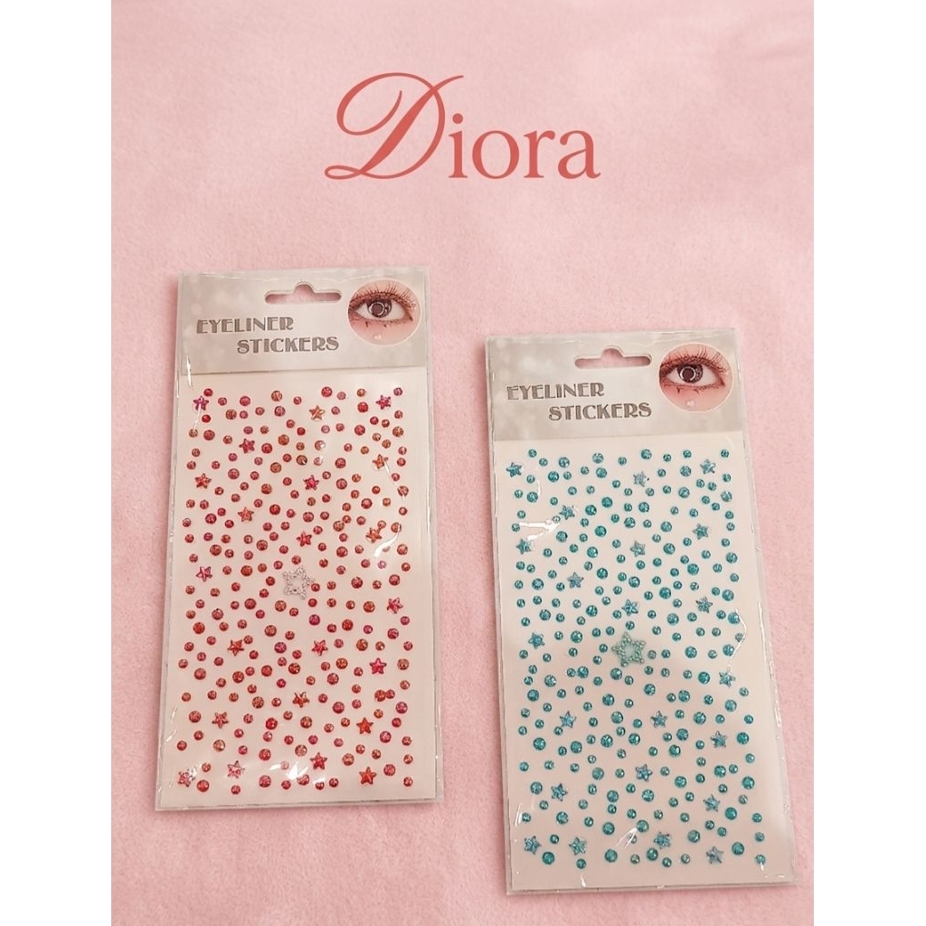 MATA Gem Eyeliner Stickers (Face Gems) 3D Crystal Gem Eyeliner Stickers - Face Gem Rhinestone Aesthe
