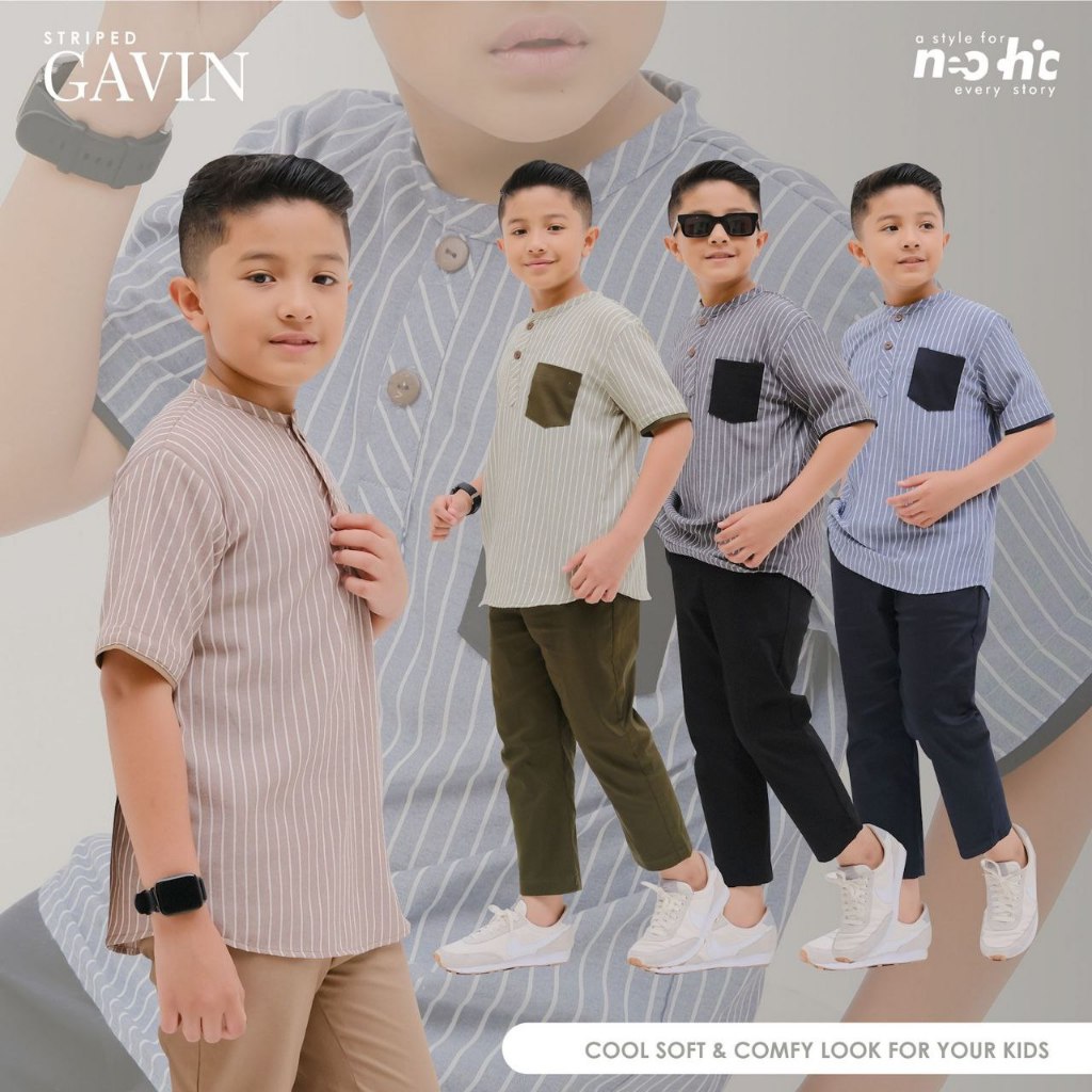 GAVIN STRIPED KOKO SET BY NEOCHIC (70227)