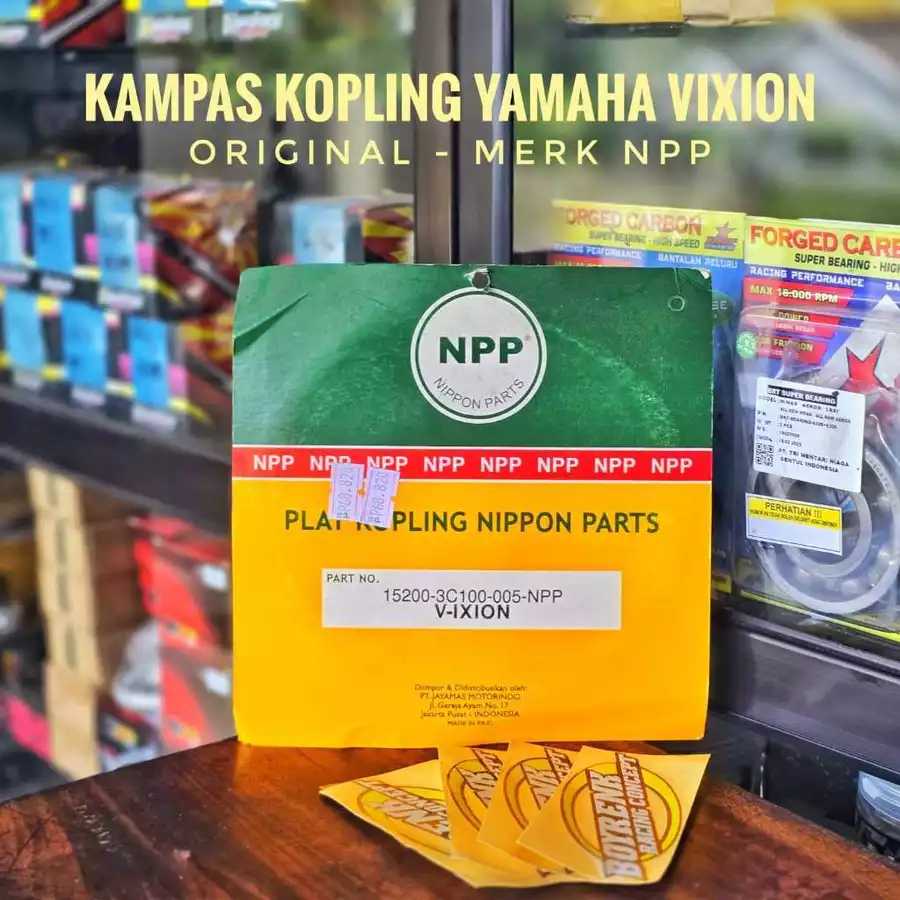 YAMAHA VIXION V-IXION CLUTCH PLATE CODE 3C1 NPP-BOYRENK RACING