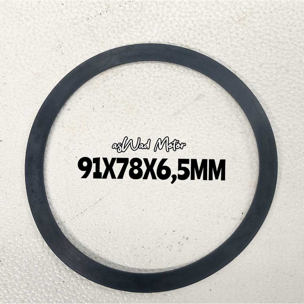 Oring Seal เส้นผ่านศูนย์กลาง 91x78x6.5x2mm Universal / Rubber Seal / Rubber Oring / Seal Oring / ปะเ