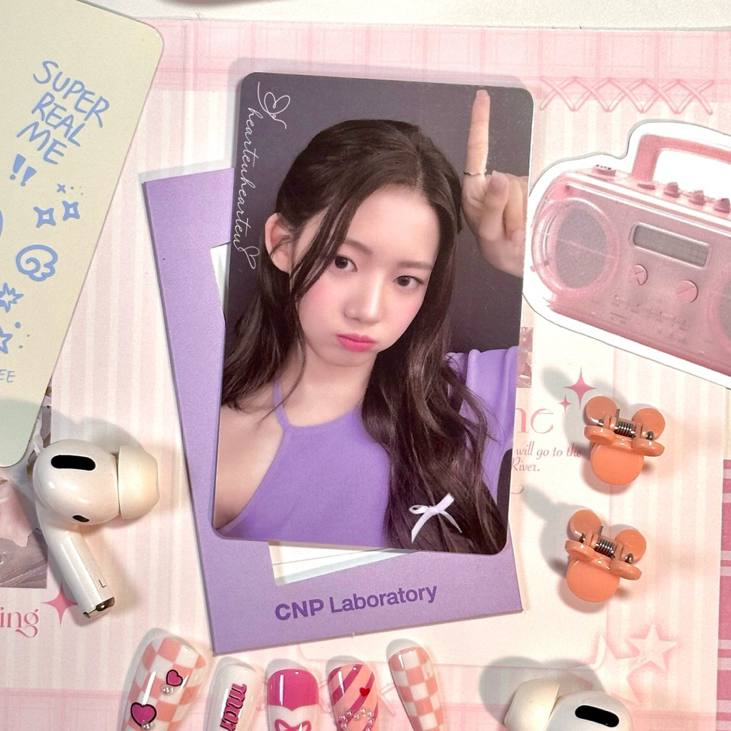 Hearteuhearteu [พร้อมสต็อก] การ์ดรูปถ่ายอย่างเป็นทางการ BABYMONSTER Rora
