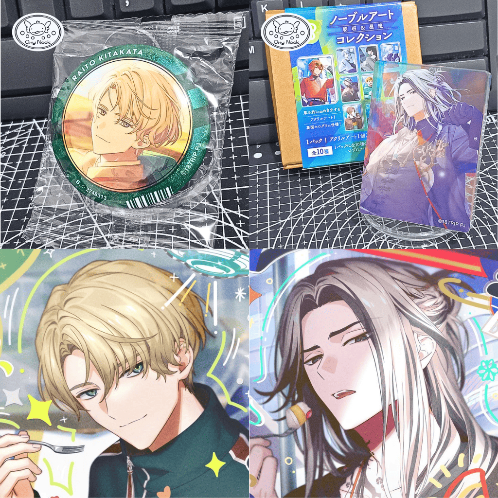 [UP] 18TRIP Official Merch การ์ดป้ายตุ๊กตาอะคริลิค R1ze Liguang Day2 Akuta Kiroku Ev3ns Raito