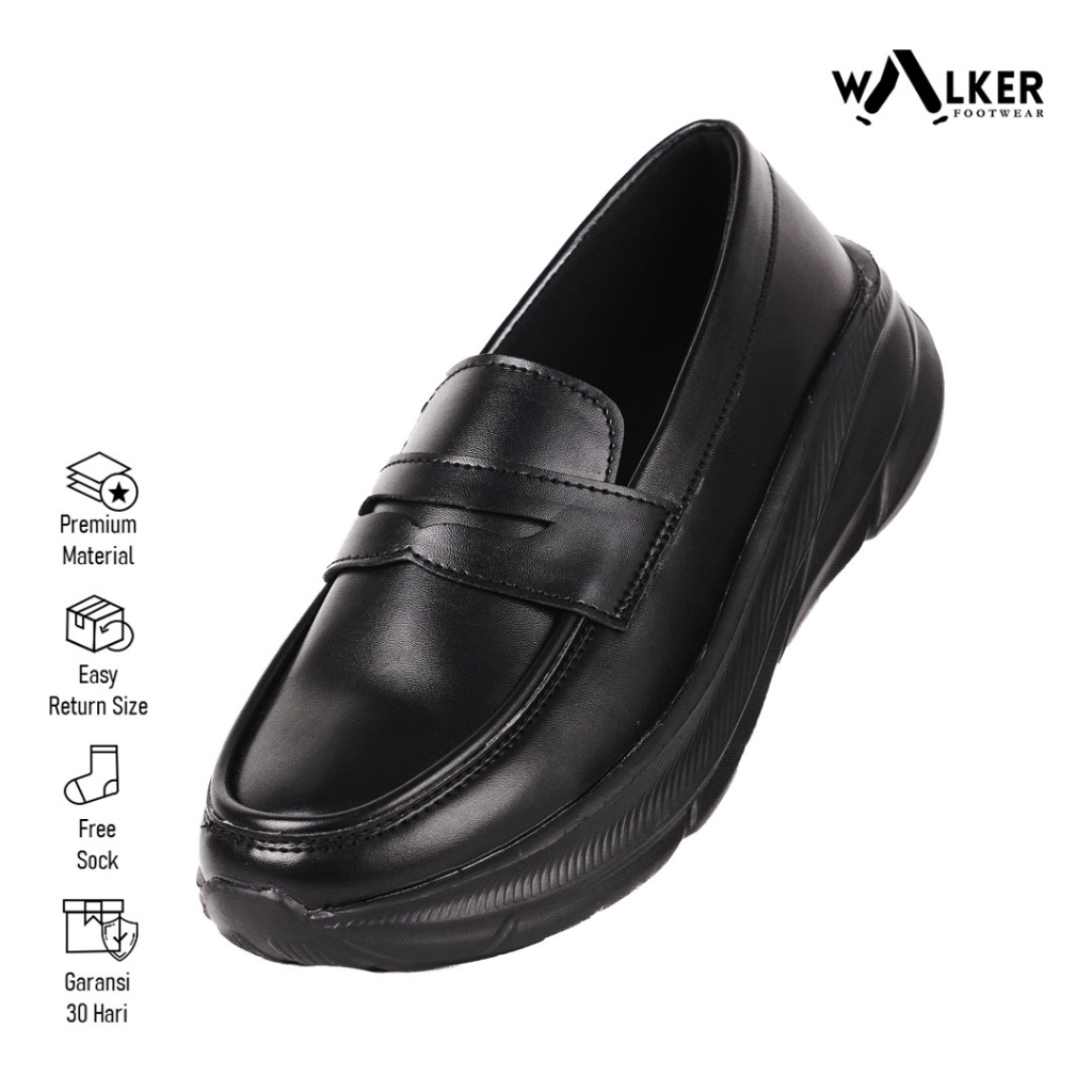 WALKER FOOTWEAR - รองเท้าโลฟเฟอร์แบบสวมสําหรับผู้ชาย Kante