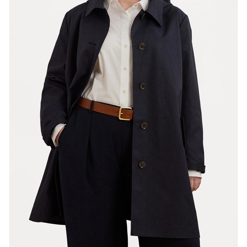 Marzo Branded Coat (สีดํา ลายนูน) / เสื้อโค้ทแบรนด์ / เสื้อโค้ทผู้หญิง