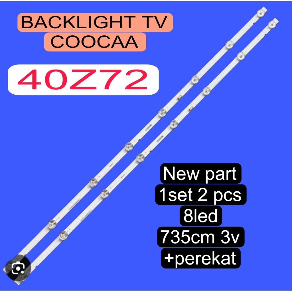 COOCAA 40Z72 BL TV LED BACKLIGHT LAMP