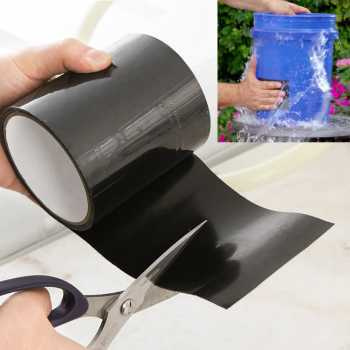 Taffpack กันน้ํา Super Strong รั่วหยุดซ่อม FLEX เทป 10x152 ซม.Super Strong Duct เทป KB