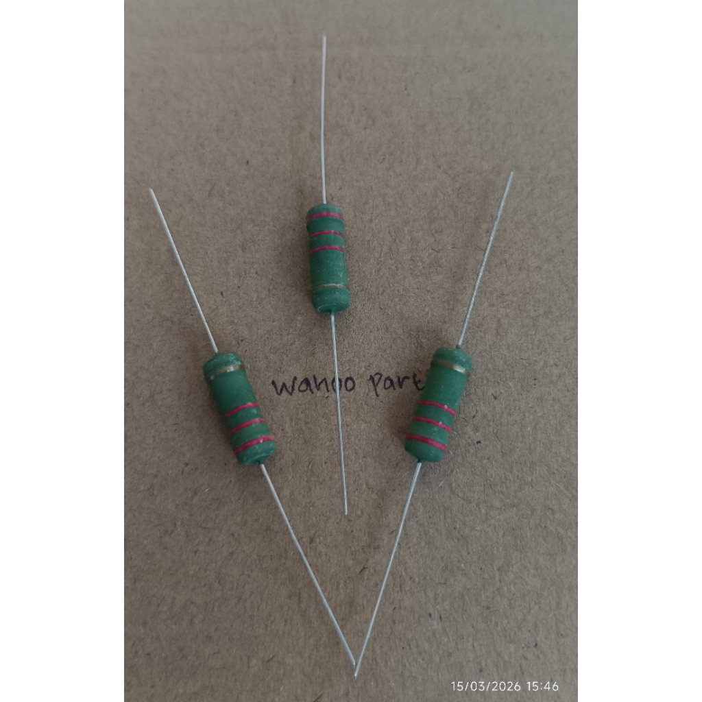 ไต้หวัน 2K2 3 วัตต์ Resistor ราคา (1 ชิ้น)