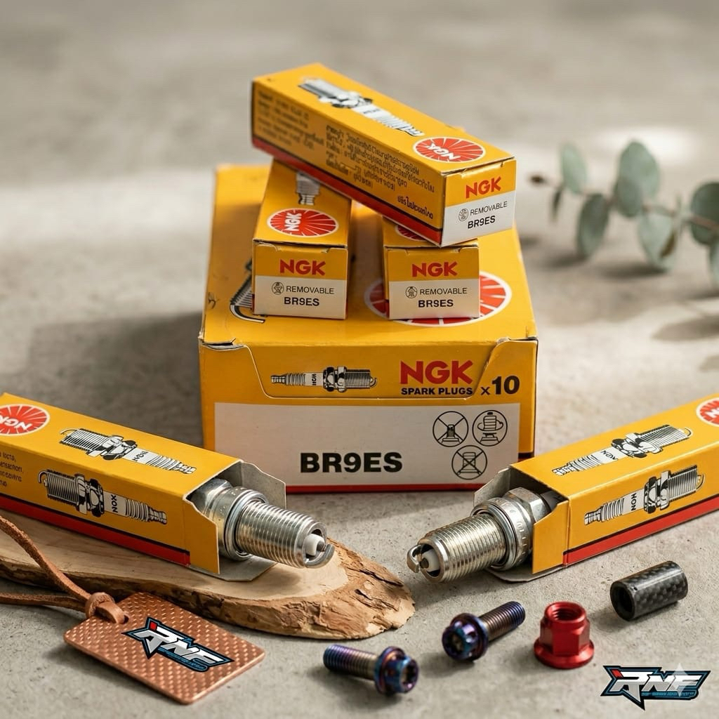 NGK BR9ES ORIGINAL THAILAND RACING SPARK PLUG NINJA R RR SS