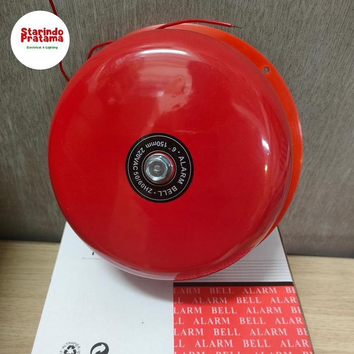 ATN ROUND ALARM BELL / BELL RING / ALARM BELL 150MM 6"