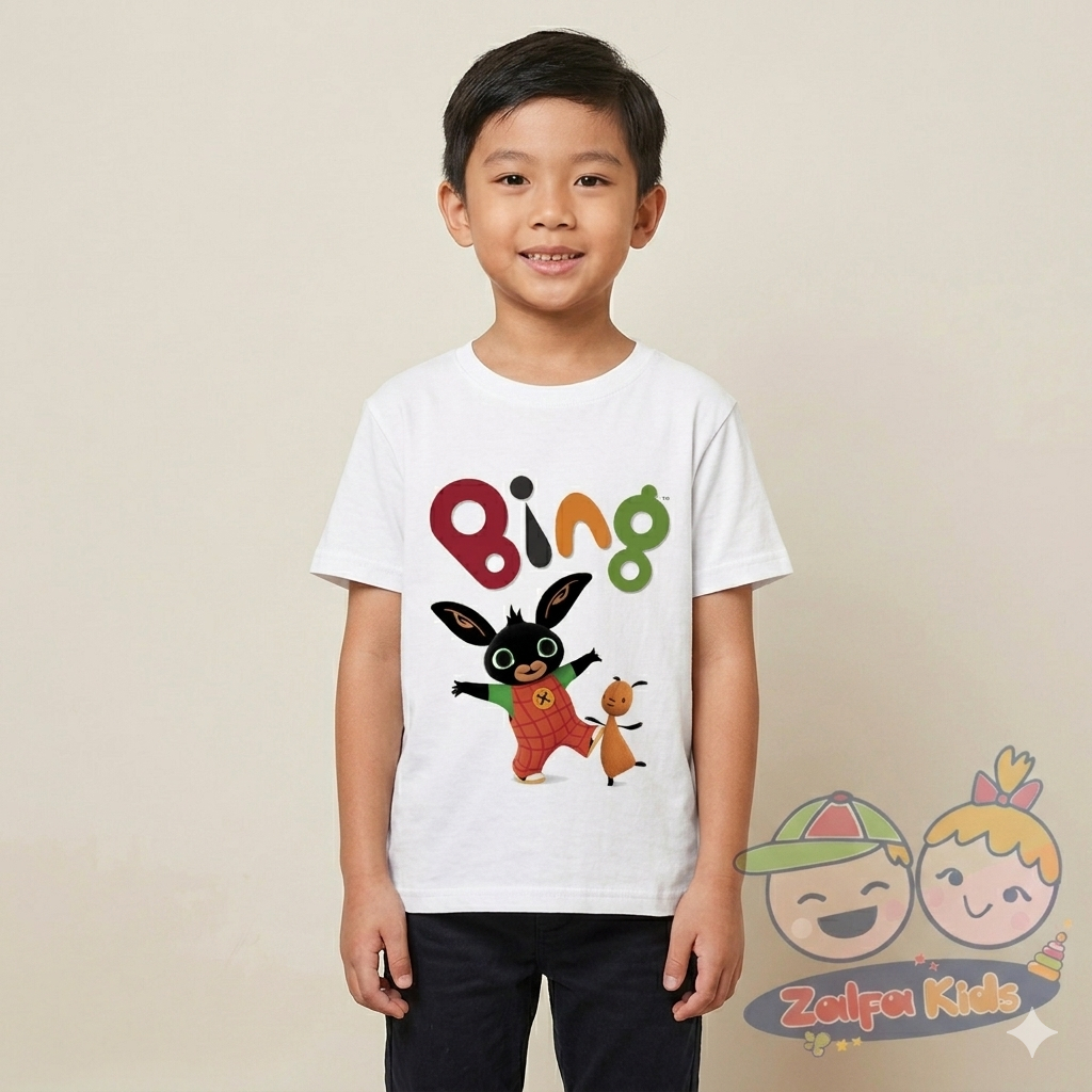 เสื้อเด็ก Bing Bunny วัสดุสไตล์นุ่ม