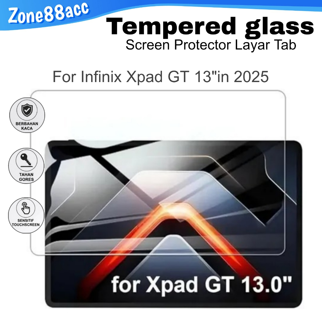 LAYAR ป้องกันรอยขีดข่วน Infinix Xpad GT 13" นิ้ว 2025 / infinix xpad GT ตัวป้องกันหน้าจอ / กระจกนิรภ