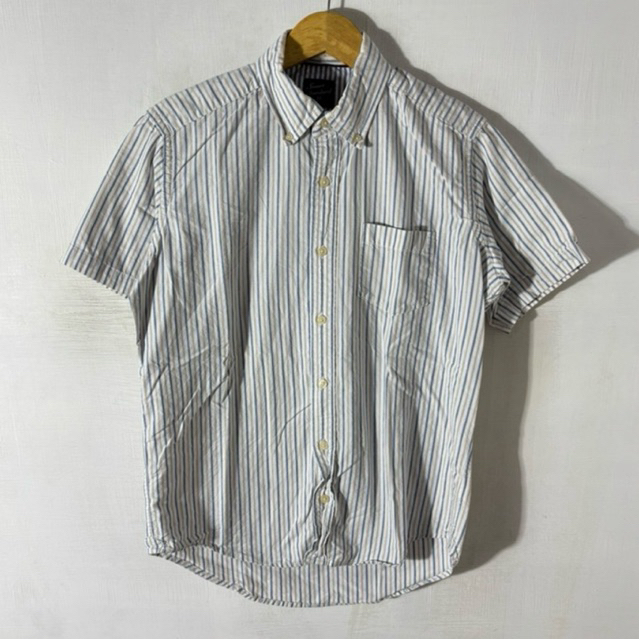 KEMEJA SMART STANDARD STRIPE SHORT SHIRT
