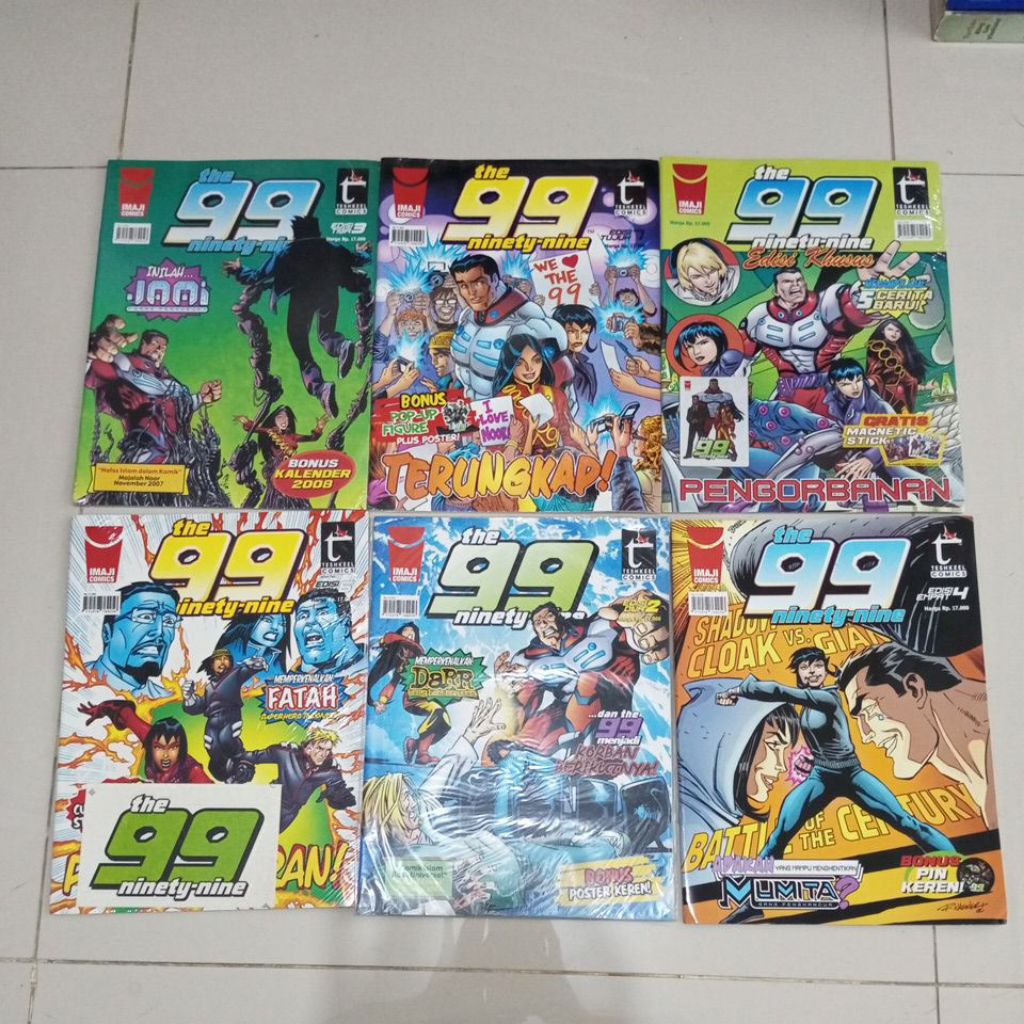 หน่วยต้นฉบับ THE 99 NINETY NINE COMICS