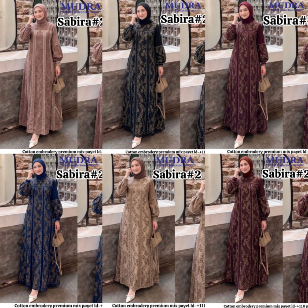 SABIRA 2 ผ้า BY MUDRA
