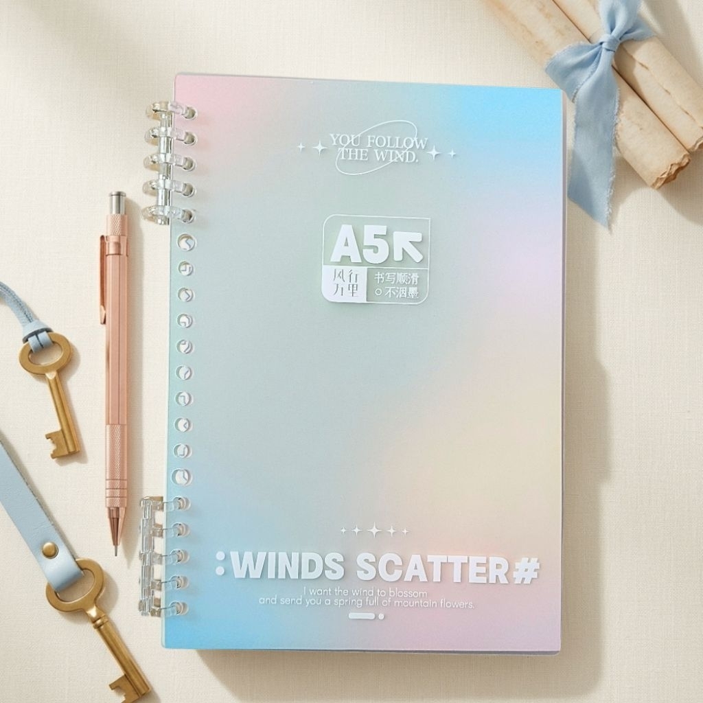 A5 Notebook / A5 Notebook / A5 Transparent Cover Notebook